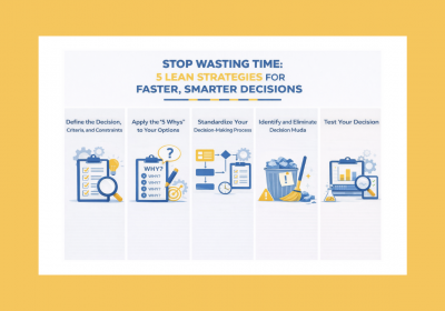 Stop Wasting Time: 5 Lean Strategies for Faster, Smarter Decisions